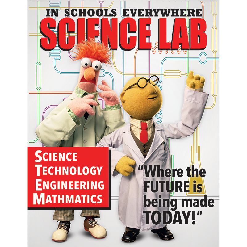 Muppets Science Lab Poster