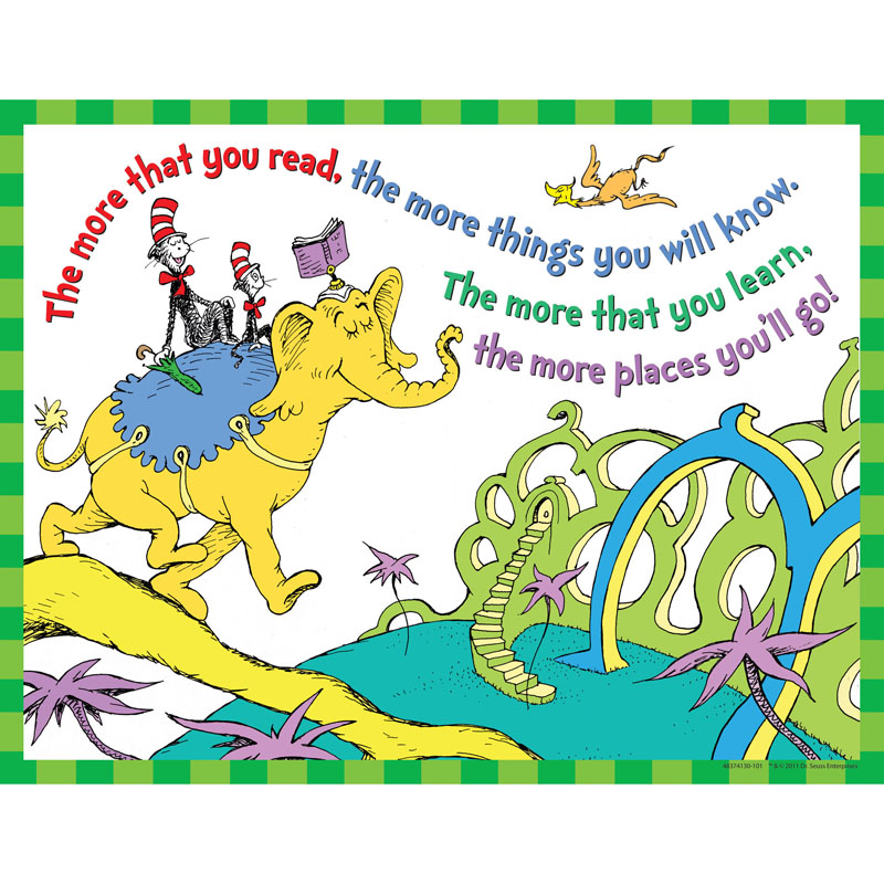 (6 Ea) Dr Seuss The More You Read