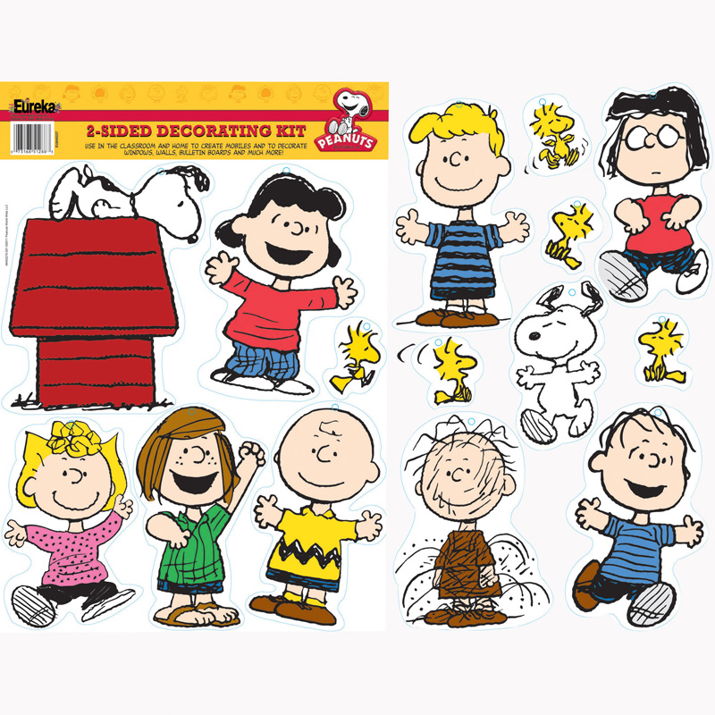 (6 Pk) Peanuts Classic Character 2