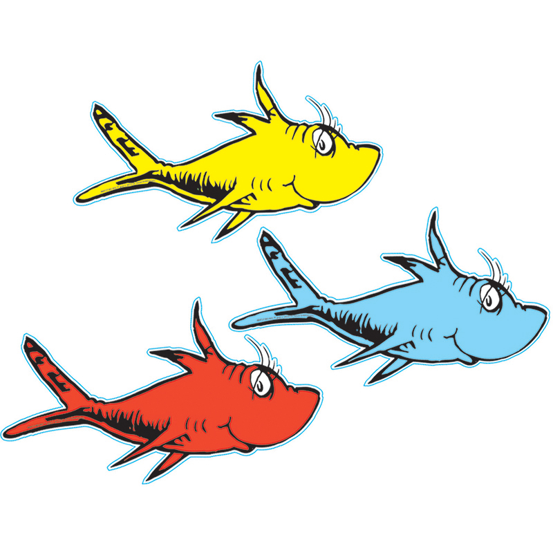 (6 Pk) Dr Seuss One Fish Two Fish