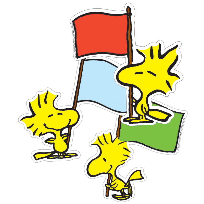 (6 Pk) Peanuts Woodstock Asst
