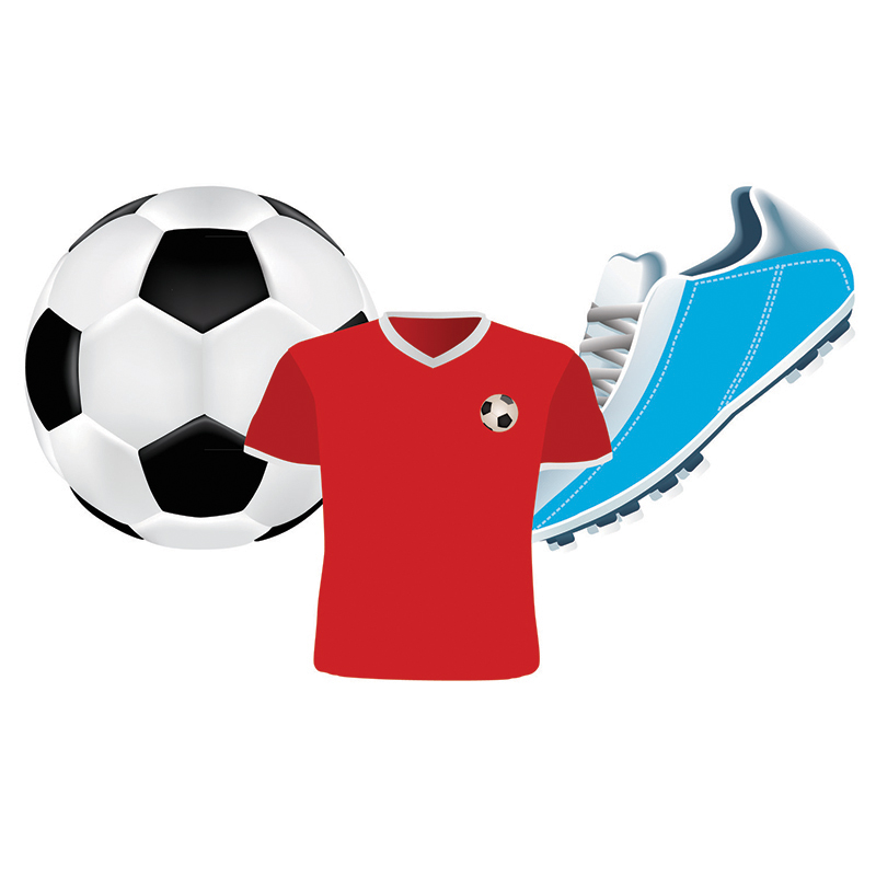 Soccer Assorted Cut Outs