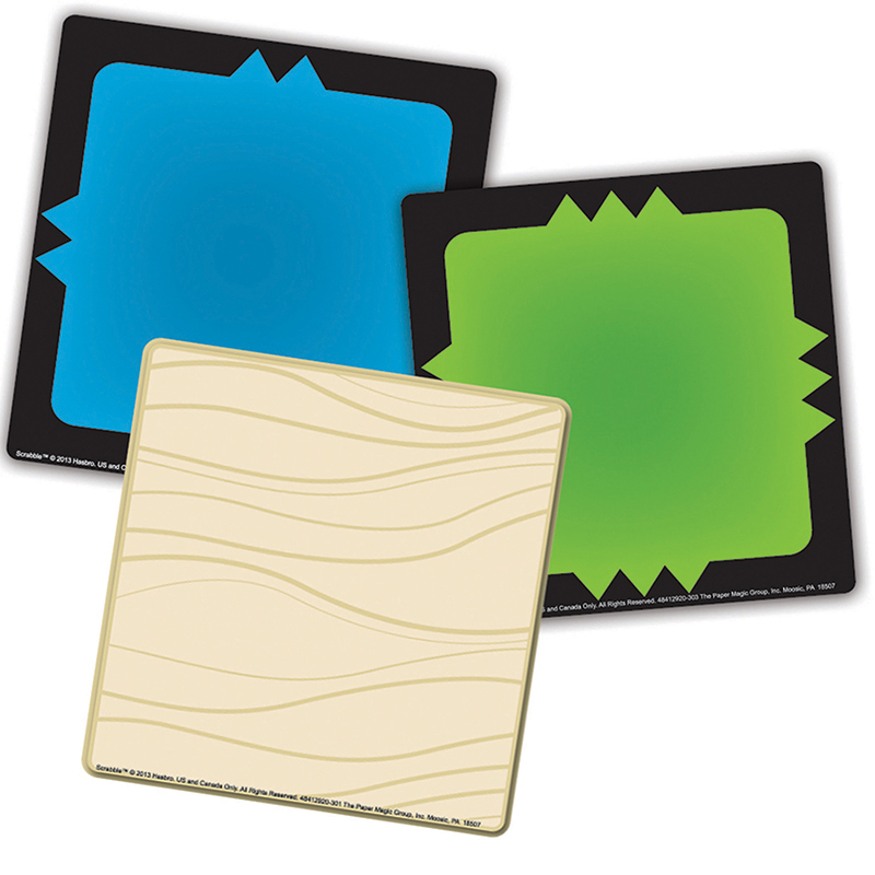 (6 Pk) Scrabble Asst Paper Cut Outs