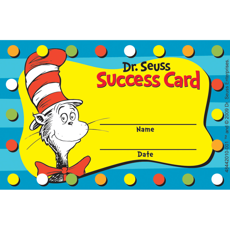 Dr Seuss Cat In The Hat Reward