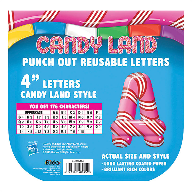 (6 Pk) Candy Land Pepper Stripes