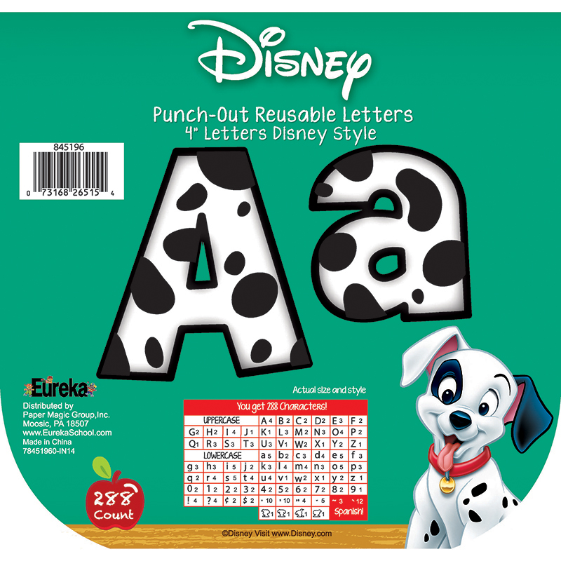 (3 Pk) 101 Dalmatians Spots Deco