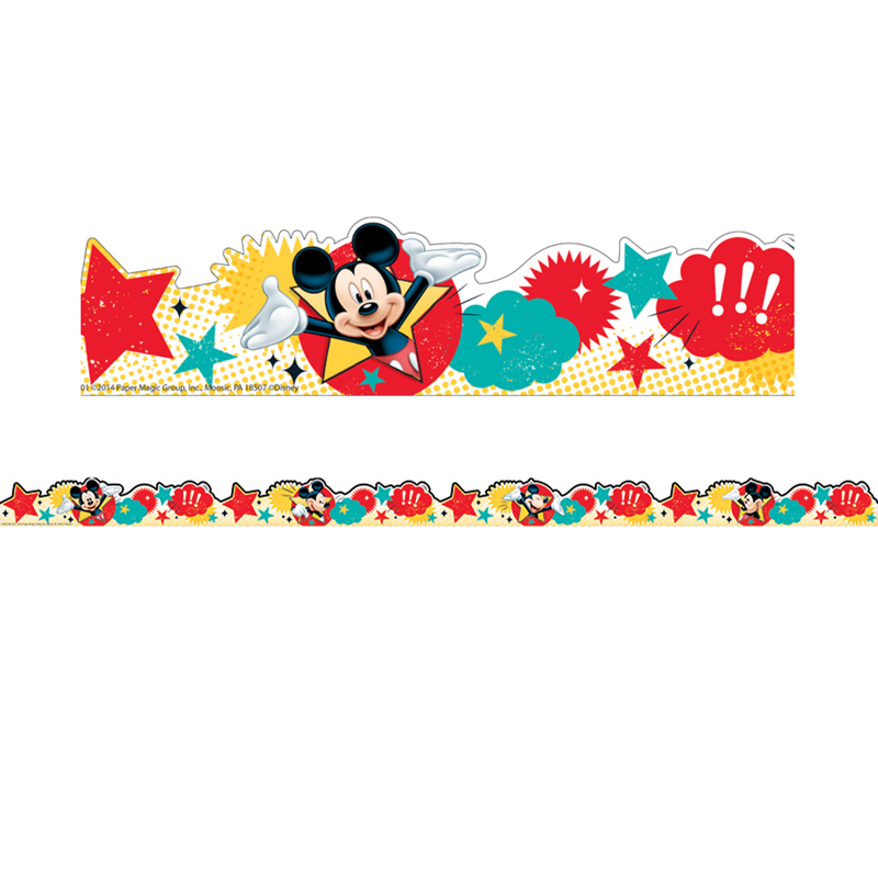 (6 Pk) Mickey Deco Trim