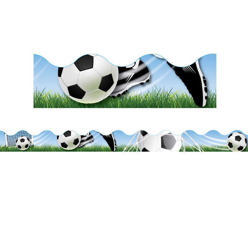 (6 Pk) Soccer Deco Trim