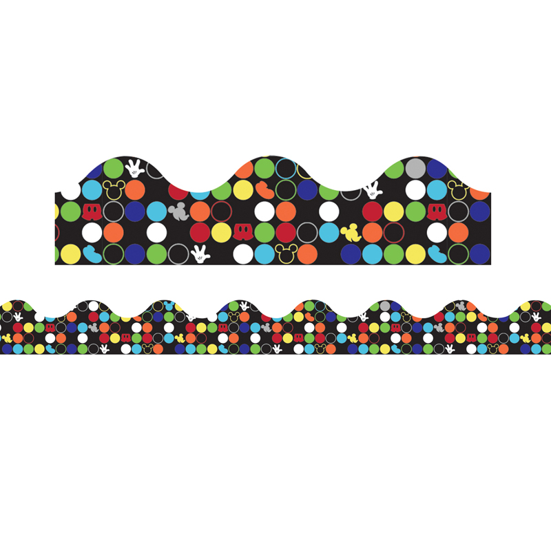 Geo Mickey Icons Deco Trim