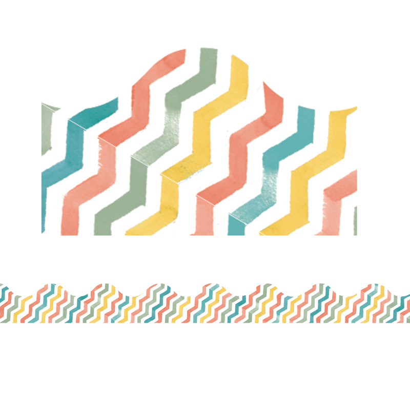 Confetti Splash Chevron Deco Trim