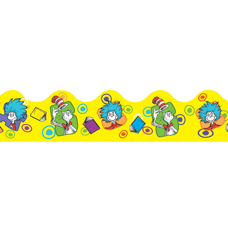 (6 Pk) Dr Seuss Yellow Extra Wide
