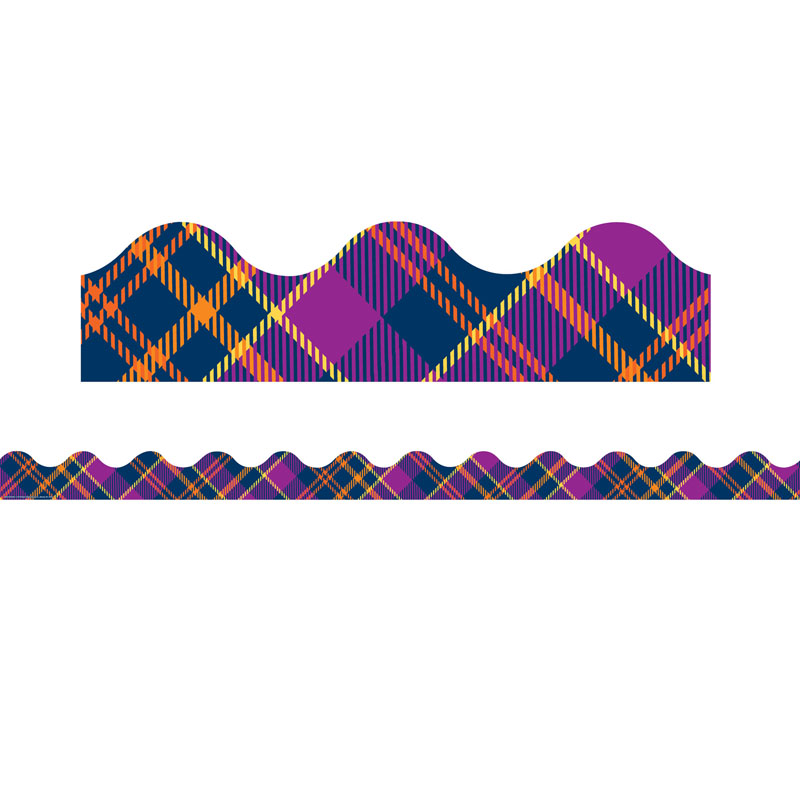 Plaid Attitude Purple Plaid Deco