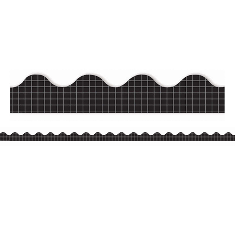 Simply Sassy Black Grid Deco Trim