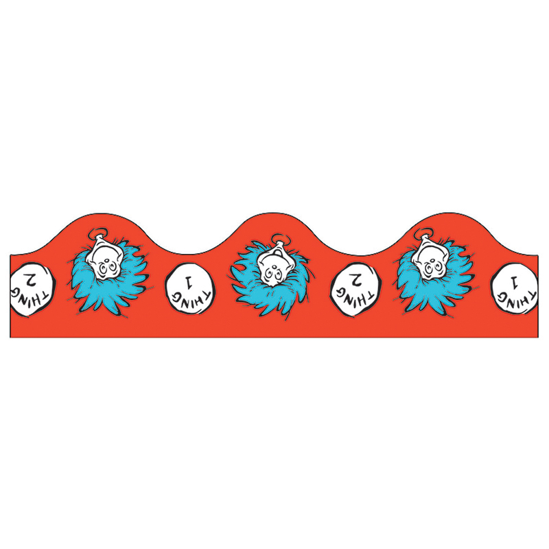 (6 Pk) Dr Seuss Thing 1 & 2 Deco