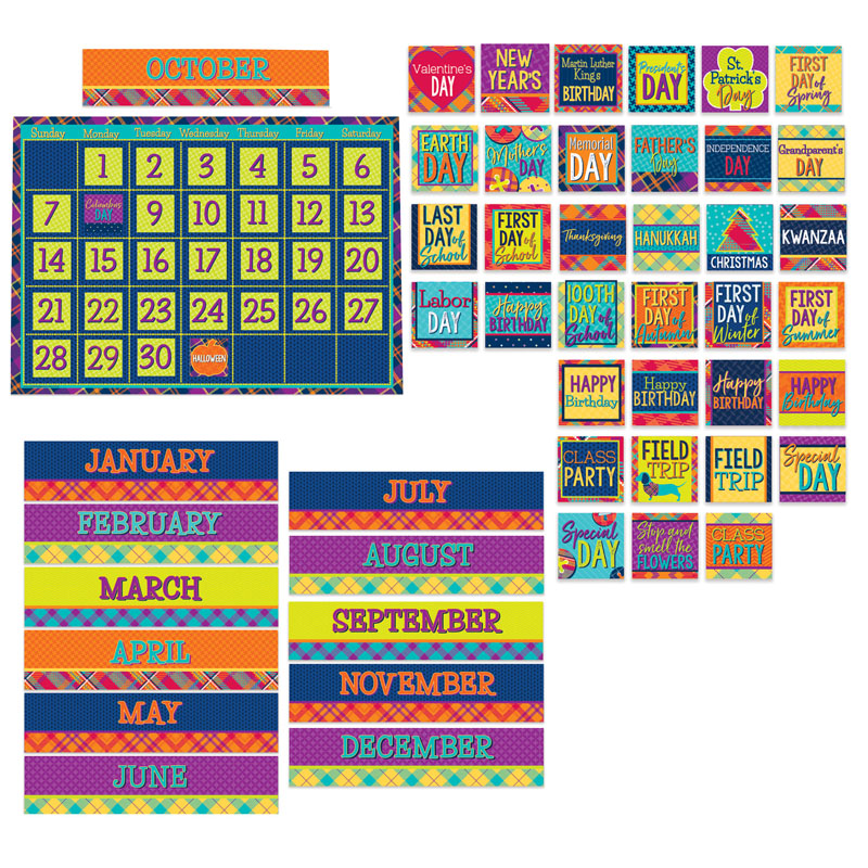 Plaid Attitude Calendar Bb St