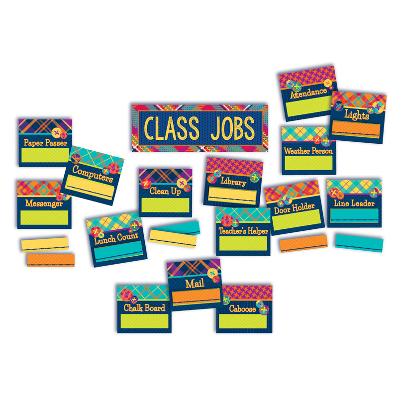 Plaid Atttude Class Jobs Mini Bb St