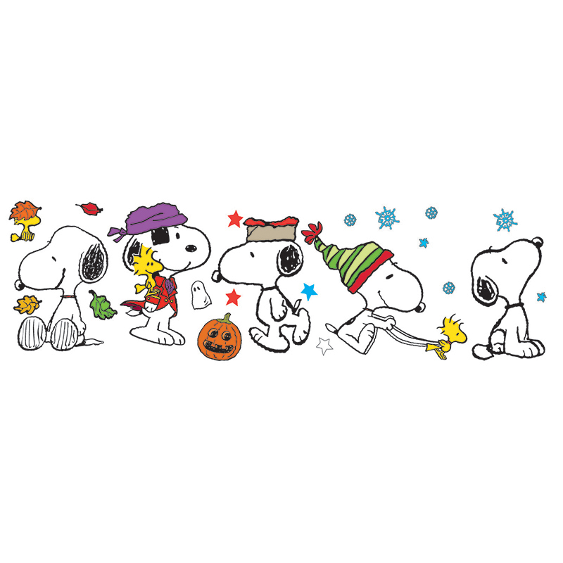 Fall Winter Snoopy Pose Bb Set
