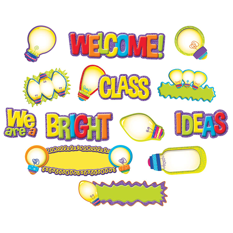 Light Bulb Mini Bulletin Board Set