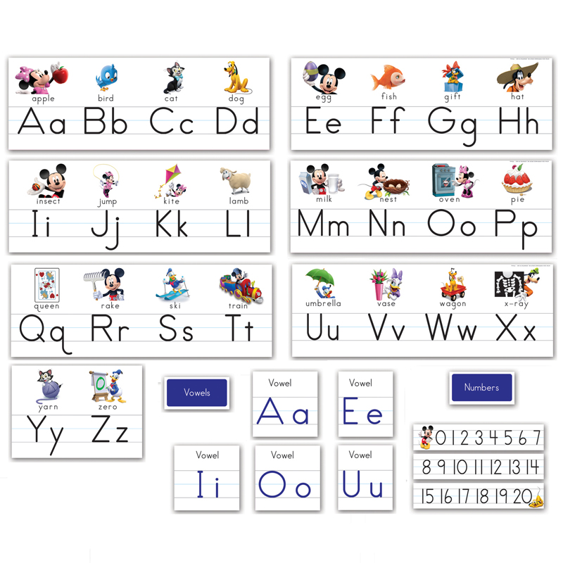 Mickey Mouse Clubhouse Alphabet