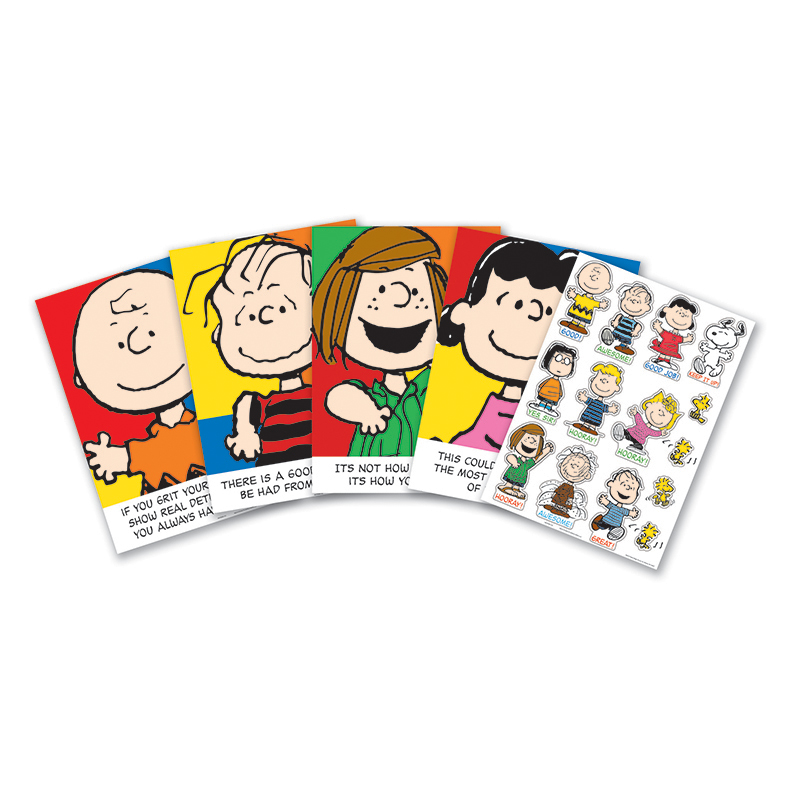 Peanuts Characters And Motivational