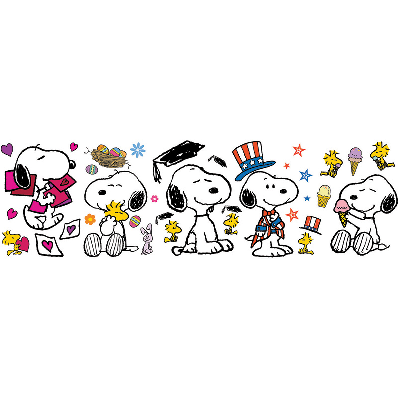 Spring Summer Snoopy Pose Bb Set