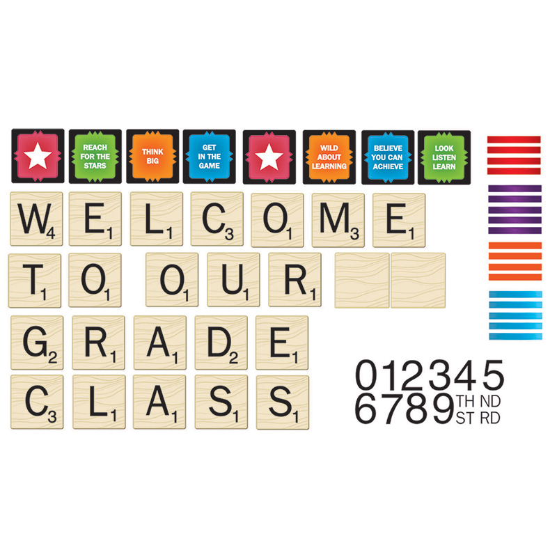 Scrabble Welcome To Our Class Mini