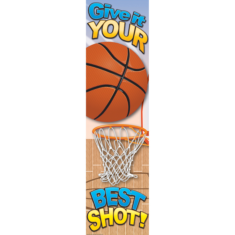 Basketball Motivational Banner 4ft