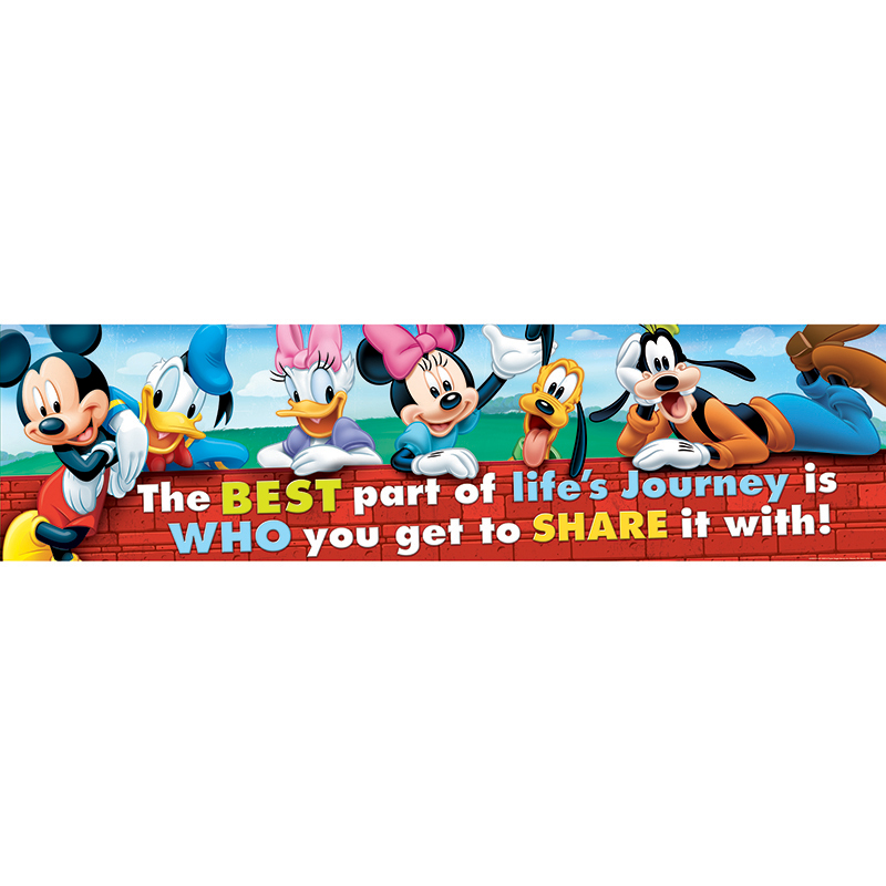 Mickey Friendship Classroom Banner