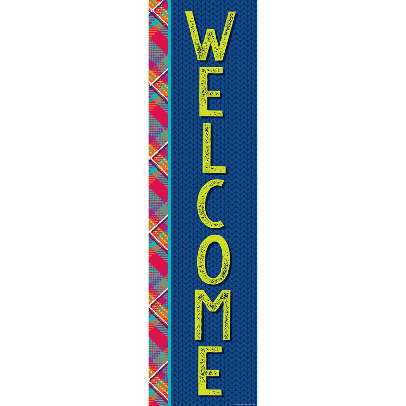 Plaid Attitude Welcome Banner