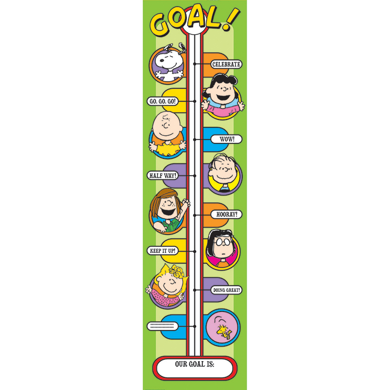 Peanuts Goal Setting Banner