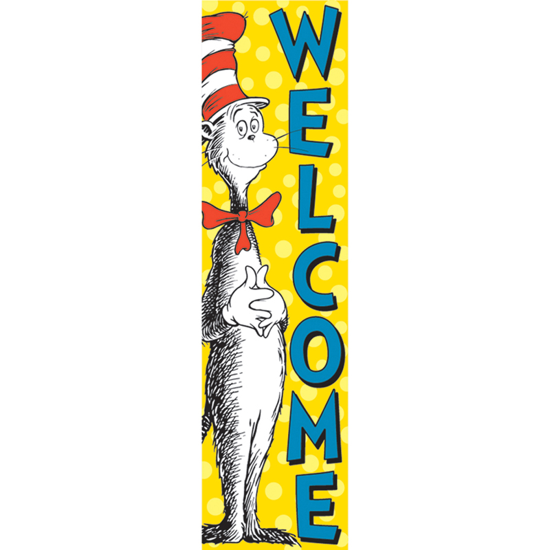 (3 Ea) Vertical Banner Cat In