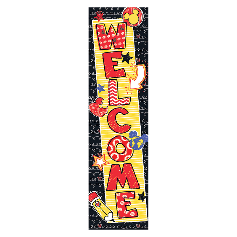 Mickey Color Pop Welcome Banner
