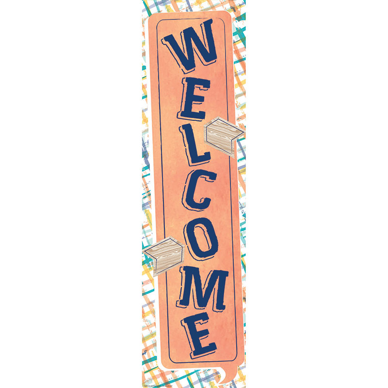 Confetti Splash Welcome Banner