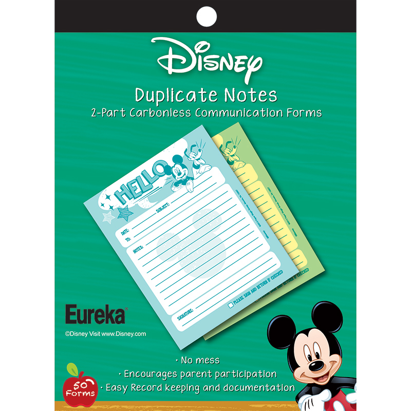 Mickey Hello Duplicate Notes