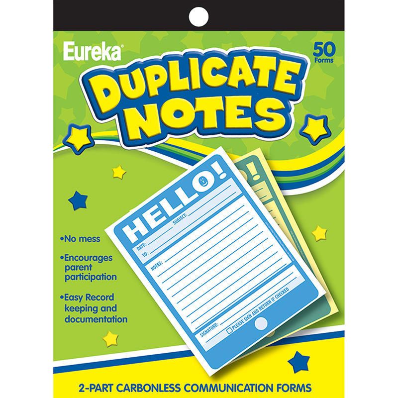(6 Ea) Hello Duplicate Notes