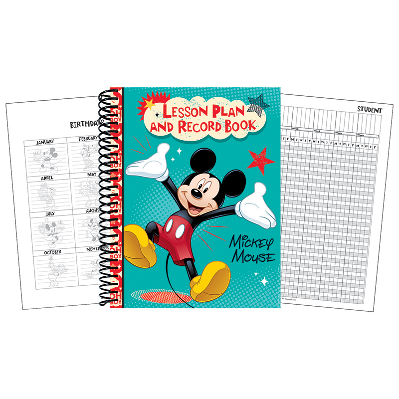 Mickey Lesson Plan & Record Book