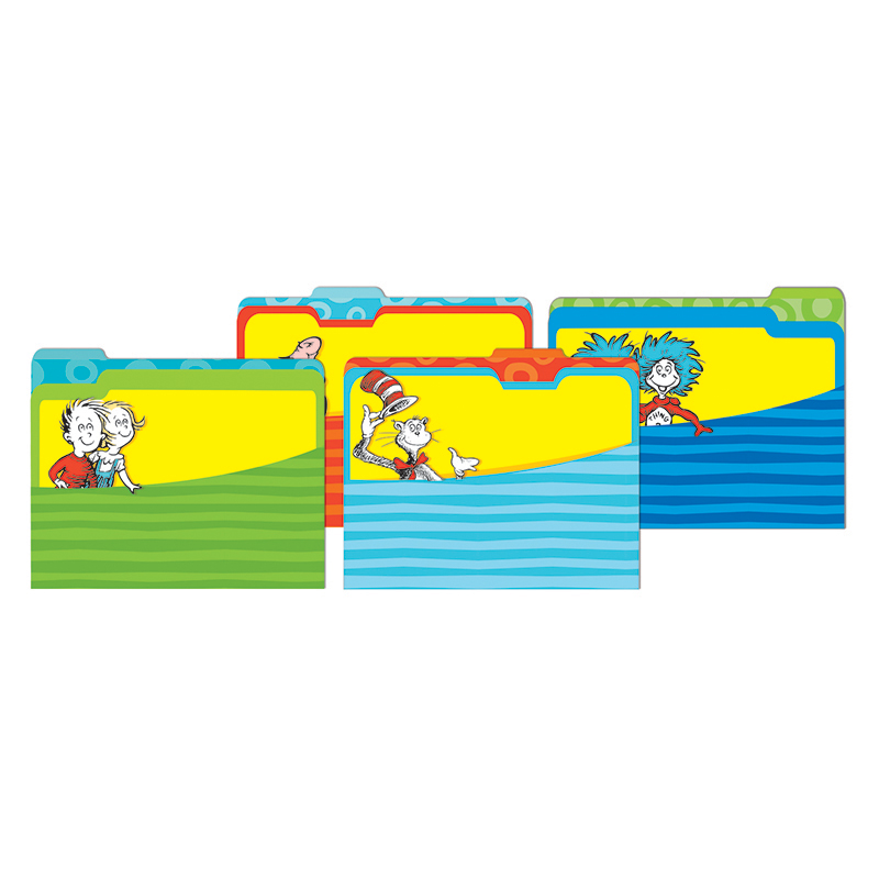 (6 Pk) Dr Seussáclassic File Flders