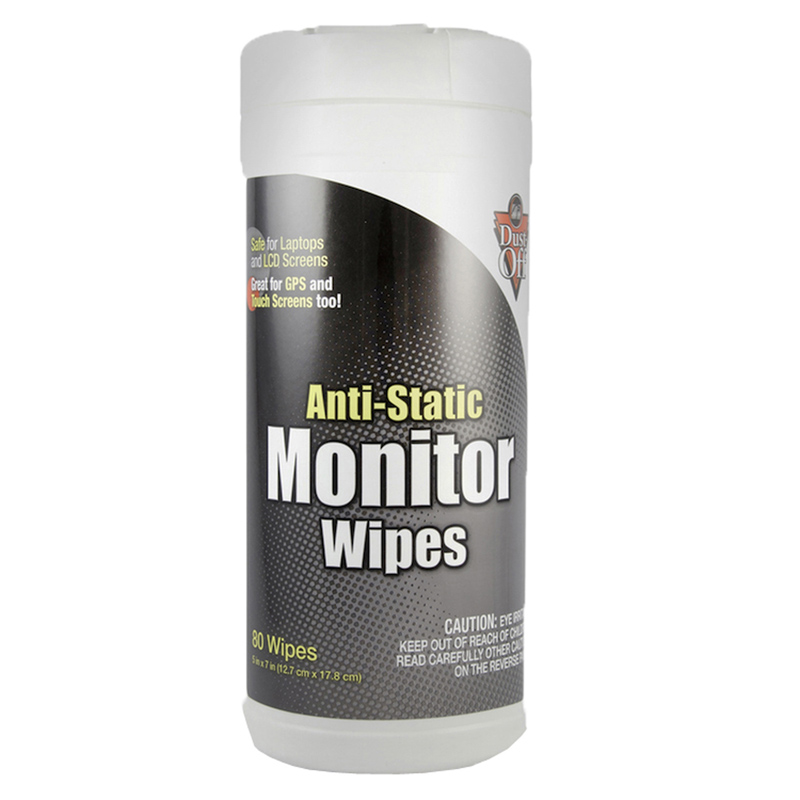 (3 Ea) Anti Static Monitor Wipes 80