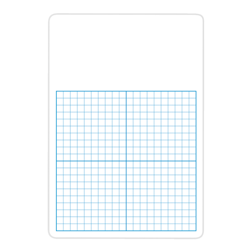 Flipside 12pk 1/2in Graph Dry Erase