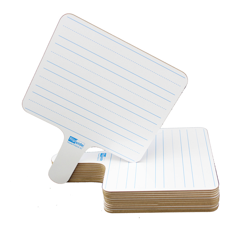 Rectangle Lined Answer Paddle 12/Pk