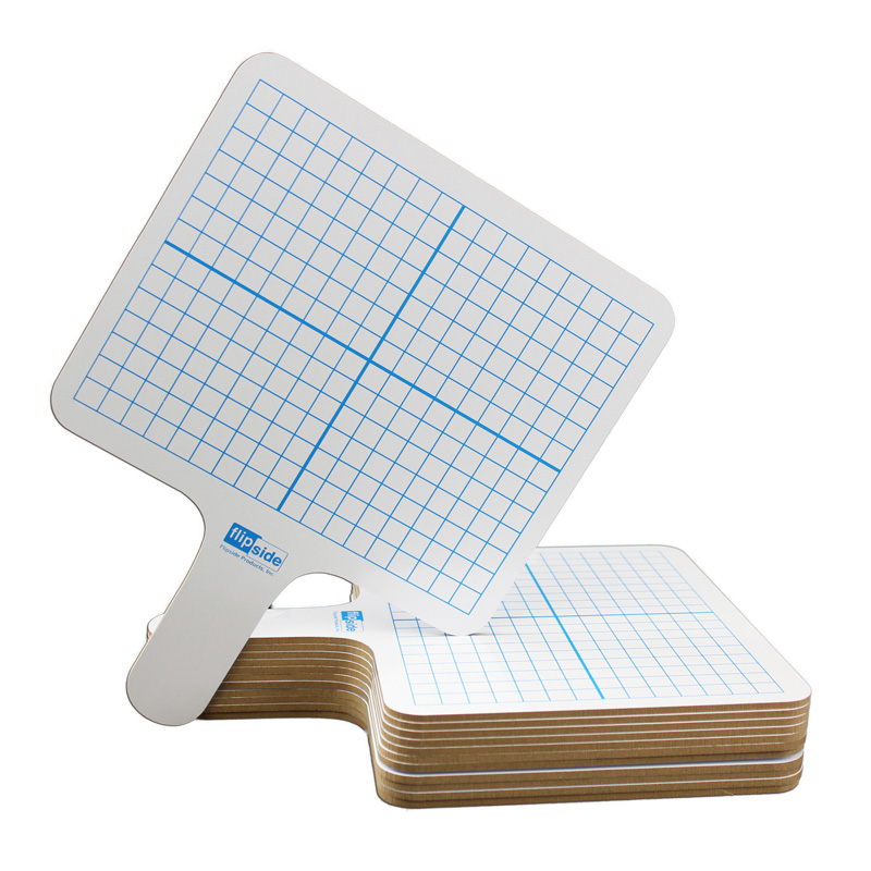 Rectangle Graph Answer Paddle 12/Pk