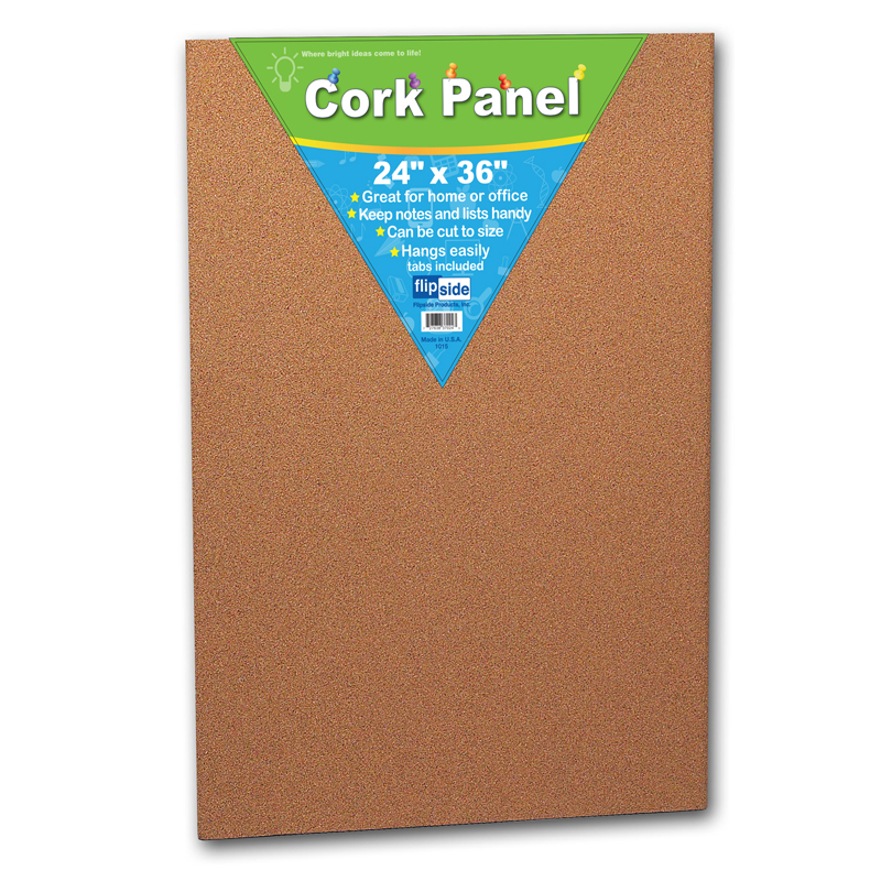 (2 Ea) Cork Panel 24x36in