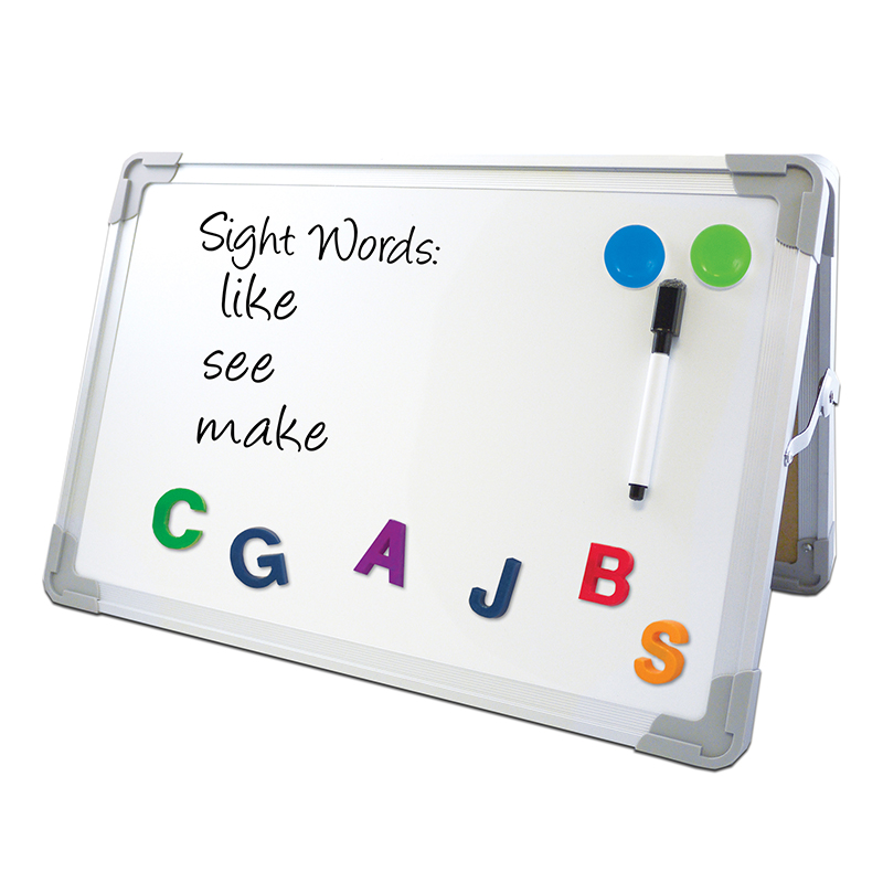 Magnetic Dry Erase Desktop Easel