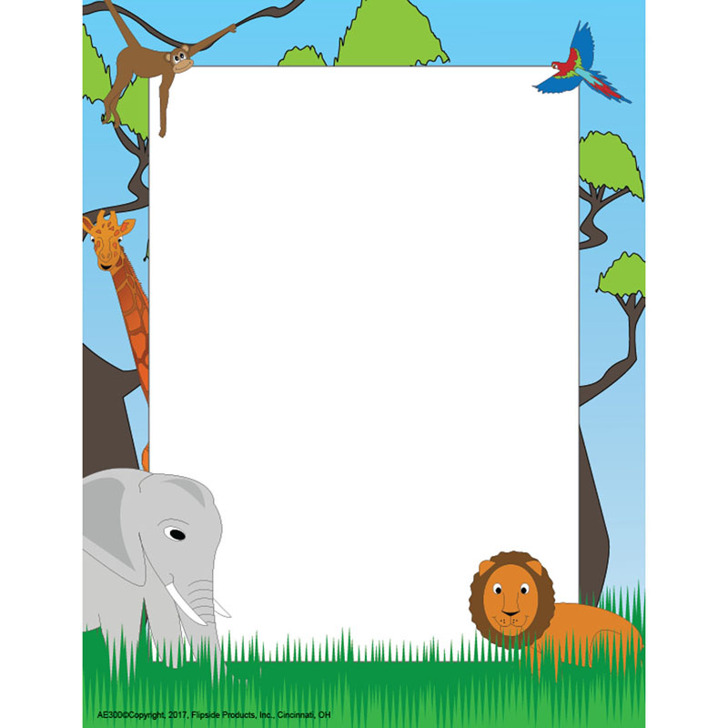 (3 Pk) Explorer Border Paper