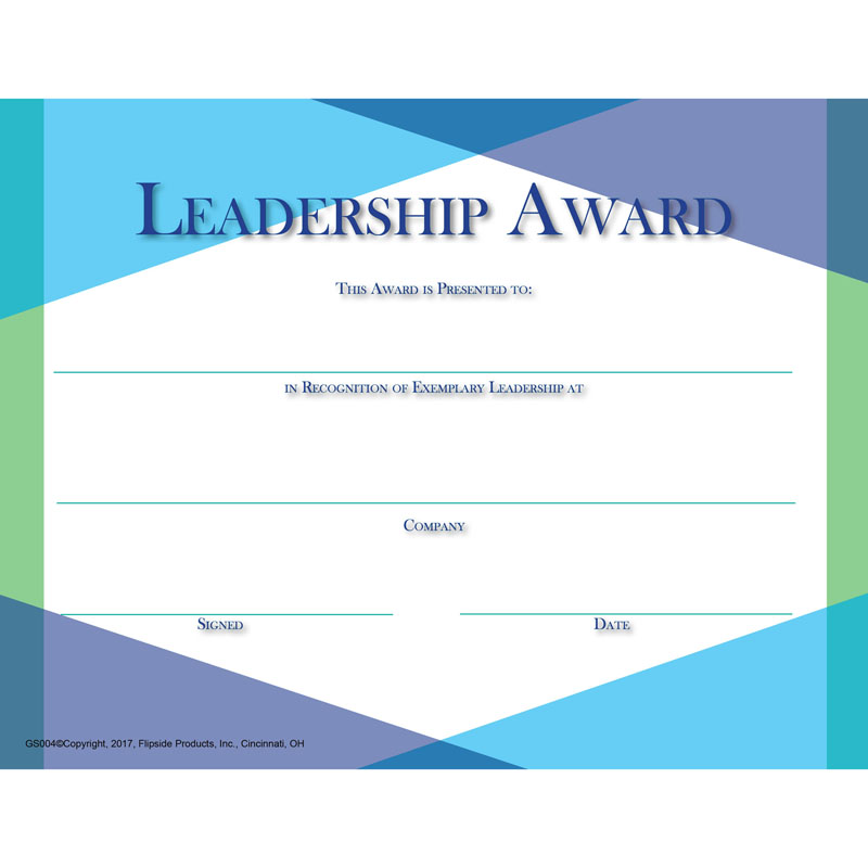 Glass Leadership Award
