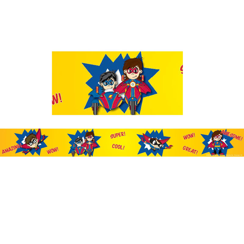 Superhero Border Trim