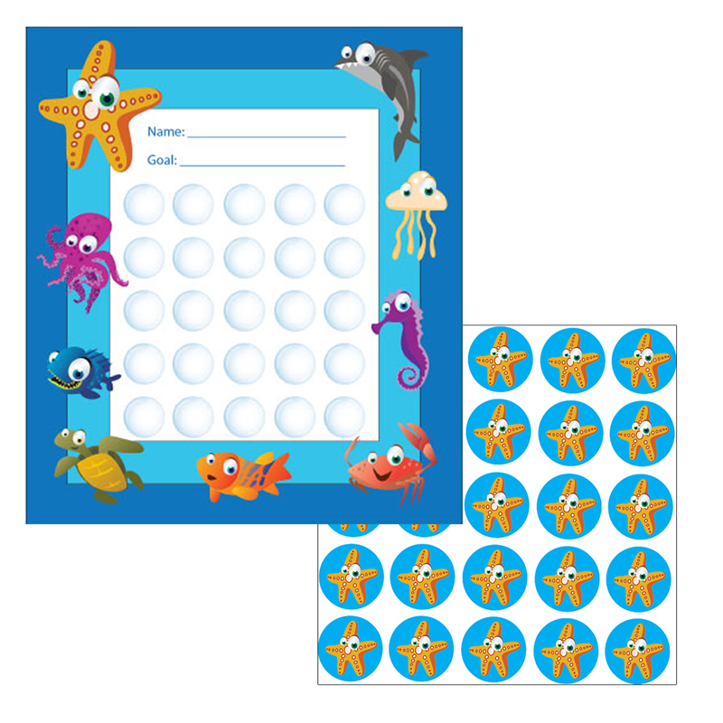 Under The Sea Sticker Chart