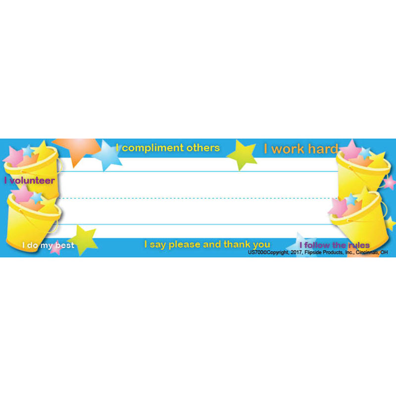 Bucket Filler Name Card