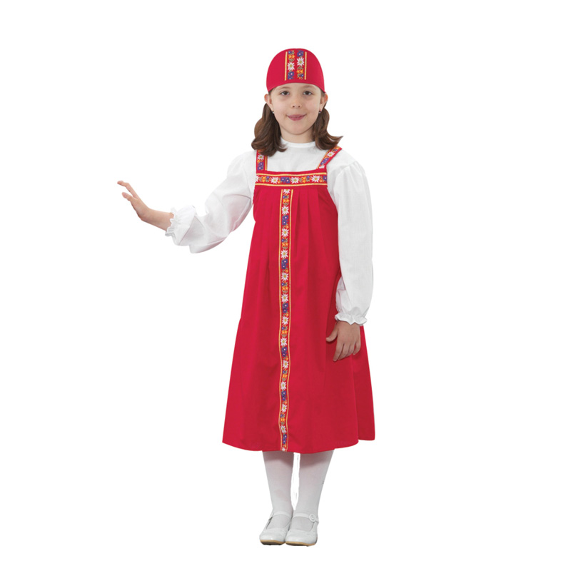 Ethnic Costumes Russian Girl
