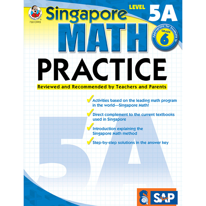 Singapore Math Level 5a Gr 6